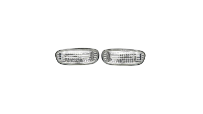 Set lampa semnalizare laterala SUBARU IMPREZA 1992-2000, partea Stanga , Dreapta, transparent/silver, cu suport becuri, tuning, 