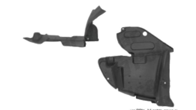 Carenaj roata Subaru Impreza (Gc/Gf), 01.1997-12.2000, partea Dreapta, Fata, 59110FA140, 7210FP1T polietilena, doar modelul TURBO