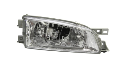 Far Subaru Impreza 01.1999-12.2000 DEPO partea Dreapta electric fara motoras tip bec H4, cu lentila clara