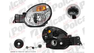 Far Subaru Impreza (GD/GG) 01.2001-12.2002 DEPO partea Stanga tip bec H4 electric cu motoras