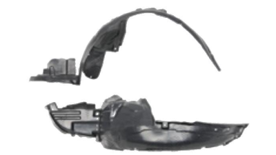 Carenaj roata Subaru Impreza (Gd/Gg), 10.2005-09.2007, partea Stanga, Fata, 59110FE151, 7214FL1T Modelul SEDAN