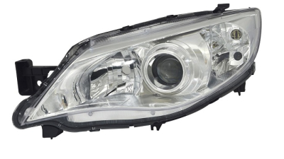 Far Subaru Impreza (Ge/Gh/Gr/Gv), 09.2007-12.2012, fata, Stanga, H7+HB3; electric; silver; cu motor, TYC
