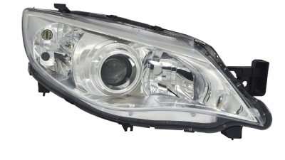 Far Subaru Impreza (Ge/Gh/Gr/Gv), 09.2007-12.2012, fata, Dreapta, H7+HB3; electric; silver; cu motor, TYC