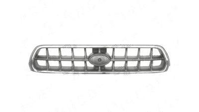 Grila masca fata Subaru Legacy Outback (Bh), 2003-08.2003, fata, crom/gri
