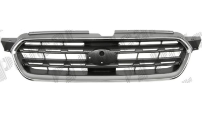 Grila radiator Subaru Outback (Bp), 09.2003-12.2006, crom/negru, 722605-1