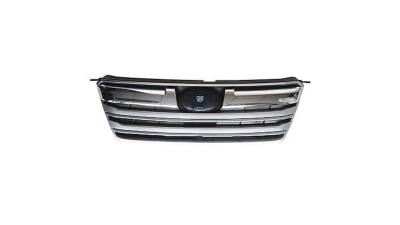 Grila radiator, masca fata Subaru Outback (Br), 2013-10.2015, parte montare centrala, negru/crom, 722805-7, Aftermarket