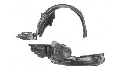 Carenaj aripa interioara, aparatori noroi Subaru Outback (Br), 09.2009-10.2015, fata, Stanga, polipropilena + polietilena