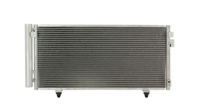 Condensator climatizare Subaru Forester/Forester XT, 04.2010-09.2013, Impreza /Impreza WRX, 01.2008-03.2012, motor 2.5 T, 169 kw benzina, cutie manuala/automata, full aluminiu brazat, 660 (615)x310 (300)x16 mm, cu uscator si filtru integrat