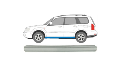 Piesa de reparatie prag Subaru Forester (Sg), 08.2005-01.2008, partea Stanga=Dreapta, Lungime 1770 mm, Aftermarket