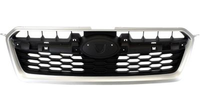 Grila radiator Subaru Impreza (Gp/Gj), 06.2011-, gri, 91122FJ010, 72C105, partial grunduita