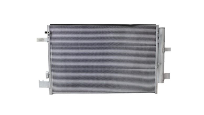 Condensator climatizare Subaru XV; XV/ CROSSTRECK (GT), 04.2017-, motor 2.0, 115 kw; 2.0 e-Boxer, 117 kw benzina/electric, cutie manuala/CVT, full aluminiu brazat, 610(577)x380(370)x12 mm, cu uscator si filtru integrat