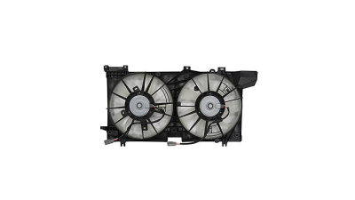 GMV radiator electroventilator Subaru Legacy, 2014-, Outback, 2015-, motor 2.5, benzina, 335/335 mm; (2 +2) pini, 