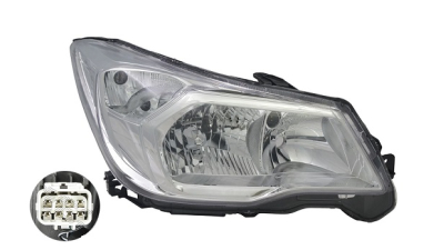 Far Subaru Forester (Sj), 01.2013-12.2015, fata, Dreapta, H11+HB3; electric; cu motor, DEPO
