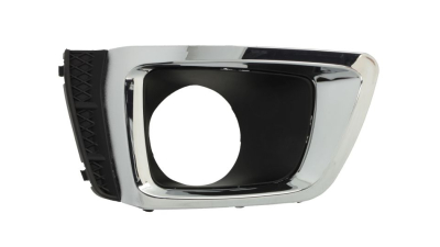 Grila bara fata Subaru Forester (Sj), 01.2013-, Dreapta, 57731SG080, 72X12712 cu locas pentru proiectoare, insertie crom