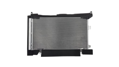 Condensator climatizare Subaru Forester (SJ), 01.2017-2018, motor 2.0, 110 kw benzina, cutie CVT; 2.5, 130 kw benzina, cutie manuala/CVT, full aluminiu brazat, 647(620)x360x12 mm, cu uscator si filtru integrat