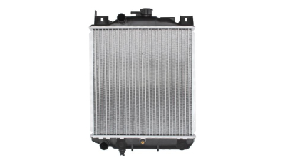 Radiator racire Suzuki Swift, 08.1989-09.1994, motor 1.0, 39 kw, benzina, cutie manuala, 358x350x16 mm, Valeo, aluminiu brazat/plastic 