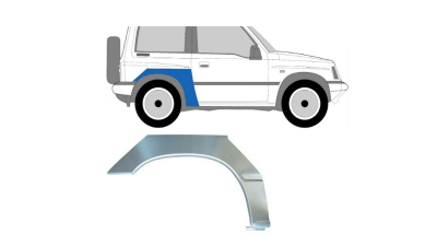 Segment reparatie aripa spate Suzuki Vitara (Et/Ta), 07.1988-03.1998, Spate, partea Dreapta, Aftermarket