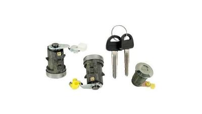 Set yale inchidere Suzuki Vitara (Et/Ta), 07.1988-03.1998, 3-5 Usi, cu chei, cu 2 butuci blocare usa, butuc portbagaj, fata/spate, 37100-60851-SES,