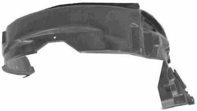 Carenaj roata Suzuki Splash (Ex), 01.2008-2017 si Opel Agila 01.2008-2015, partea Stanga, Fata, 4708283, 7406FL1T