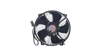 GMV radiator electroventilator Suzuki Baleno (Eg), 09.1999-05.2002 Motor 1, 3 52/63kw; 1, 6 72kw; 1, 8 89kw; Suzuki Jimny (Fj), 08.1998- Motor 1, 3 59/60kw Benzina, tip climatizare cu AC, cutie Manuala, dimensiune 70W/300mm, cu 2 pini, plastic, Aftermarke