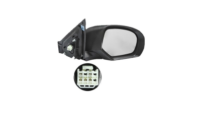 Oglinda exterioara Suzuki Swift (Fz/Nz), 09.2010-, Dreapta, reglare electrica; grunduit; incalzita; geam convex; cromat; 5 pini
