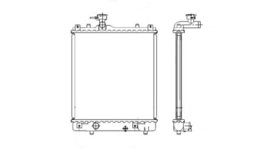 Radiator racire Best Auto Vest 742008A2