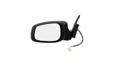 Oglinda exterioara Suzuki Swift (Sg) 03.2005-09.2010 Partea Stanga Crom Convex Manuala Fara Incalzire 8470262J005Pk 8470262Ja0Zxx, carcasa neagra grunduita