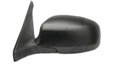 Oglinda exterioara Suzuki Swift (Sg) 03.2005-09.2010 Partea Stanga Crom Convex Electrica Fara Incalzire 8470262Jb0Zxx, carcasa neagra grunduita