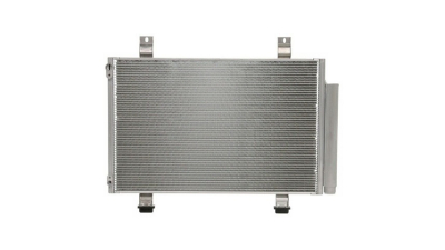 Condensator climatizare Suzuki Swift Sport; Swift 3 (MZ, EZ), 05.2006-2010, motor 1.6, 92 kw benzina, cutie manuala, full aluminiu brazat, 546(520)x346(332)x16 mm, cu uscator si filtru integrat