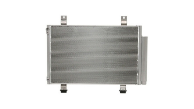 Condensator climatizare Suzuki Swift, 08.2005-2010, motor 1.3 DDiS, 51 kw/55 kw diesel, cutie manuala, full aluminiu brazat, 545(505)x345(325)x16 mm, cu uscator si filtru integrat
