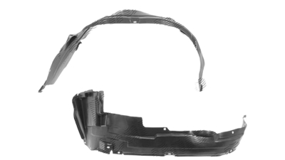 Carenaj roata Suzuki Vitara Grand (Ft/Gt) 09.2001-09.2005(Model Xl-7) , partea Fata Stanga, Material Polietilena, 72482-52D00