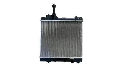 Radiator racire Nissan Pixo, 04.2009-, Suzuki Alto, 04.2009- Motorizare 1, 0 49kw Benzina, tip climatizare Cu/fara AC, cutie Manuala, diametru intrare/iesire 28/28mm, dimensiune 408x350x16mm, Cu lipire fagure prin brazare, Aftermarket