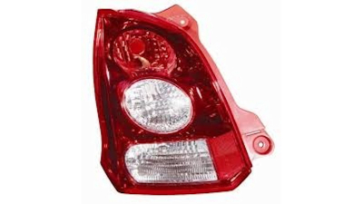 Stop spate lampa Suzuki Alto, 09.2009-, Nissan Pixo 2009- ; partea Stanga, fara cablaj, cu lampa ceata, Depo