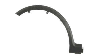 Bandou aripa, ornament Suzuki Sx4 (Ey/Gy), 05.2006-05.2013, fata, Stanga, plastic