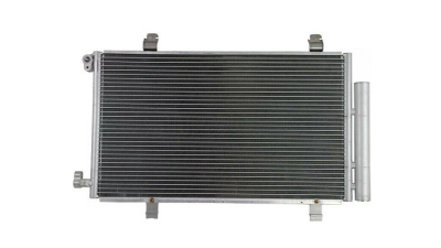 Condensator climatizare Suzuki SX4, 06.2006-2013, motor 1.6 DDiS, 66 kw; 1.9 DDiS, 88 kw diesel, cutie manuala, full aluminiu brazat, 625(580)x360(340)x16 mm, cu uscator si filtru integrat