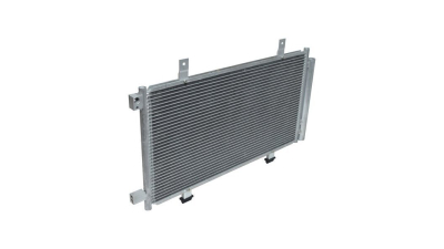Condensator climatizare Suzuki SX4, 09.2009-09.2014, motor 2.0, 107 kw benzina, cutie manuala/automata, full aluminiu brazat, 690 (650)x360 (350)x16 mm, cu uscator si filtru integrat