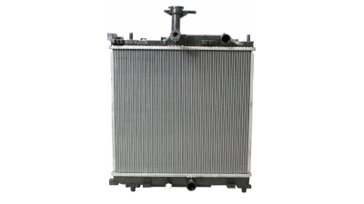 Radiator racire Suzuki Celerio, 03.2014-, motor 1.0, 50 kw, benzina, cutie manuala/automata, cu/fara AC, 404x375x16 mm, aluminiu brazat/plastic, 