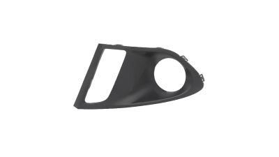 Grila bara fata Suzuki Baleno, 06.2016-, parte montare partea stanga, cu gaura proiector, cu gaura LED zi, 74C1273X, Aftermarket
