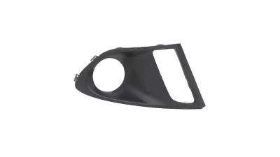 Grila bara fata Suzuki Baleno, 06.2016-, parte montare partea dreapta, cu gaura proiector, cu gaura LED zi, 74C1274X, Aftermarket