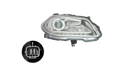 Far Suzuki Sx4 S-Cross, 05.2013-10.2016, fata, Dreapta, xenon; cu LED daytime running light; D4S; electric; fara ballast; fara motoras; cu motor, DEPO