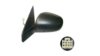 Oglinda usa exterioara Suzuki Vitara, 03.2015-, partea Stanga, reglare electrica; grunduit; incalzit; sticla convexa; geam cromat; 8 gauri / 5 pini, View Max