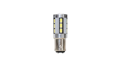 Bec auto Vecta pentru stop frana 12V-16V BAY15D Canbus 18 leduri, 2 buc