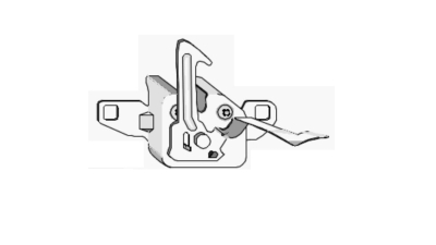 Inchizator capota Fata OE Renault Megane 1 1995-2003, original 7700419681