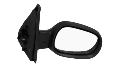 Oglinda exterioara Renault Clio 2 2001-2012, reglare electrica, cu incalzire, carcasa neagra, sticla convexa, Partea Dreapta 7700435864, Originala Renault