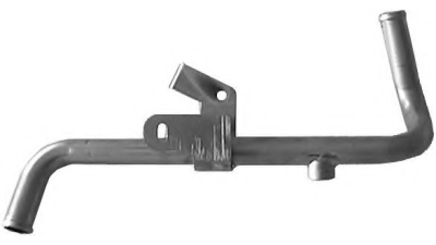 Conducte Asamblate OE Renault 19 , R19 , furtun radiator racire fara AC , original 7700742244
