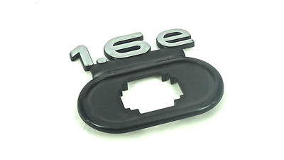 Monograma 1.6e pentru Renault Megane Mk1 Coupe/ Convertible 1996-2003, Originala, emblema laterala dreapta, sigla 7700846750