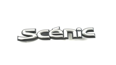 Logo lateral Renault Scenic cu inscriptia Scenic, Emblema Originala Renault 7700847558