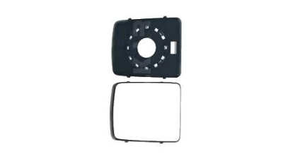 Geam oglinda Renault Master 2 1998-2003, Trafic , Opel Movano 1998- , Interstar 2002- , exterioara dreapta , convexa , crom , originala 7701044515
