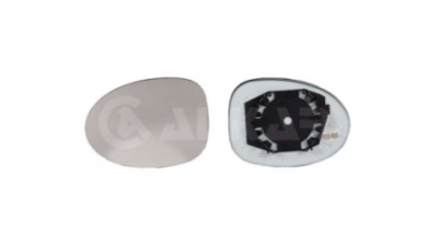 Geam oglinda Renault Twingo 2 (C06) 1999-2007 , parte Dreapta Incalzita , crom , convexa , originala 7701049084