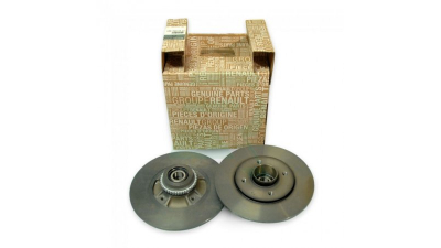 Set Discuri frana spate Renault R19 , Clio 2, Megane 1 , disc plin 238x8mm , Produs Original 7701208054